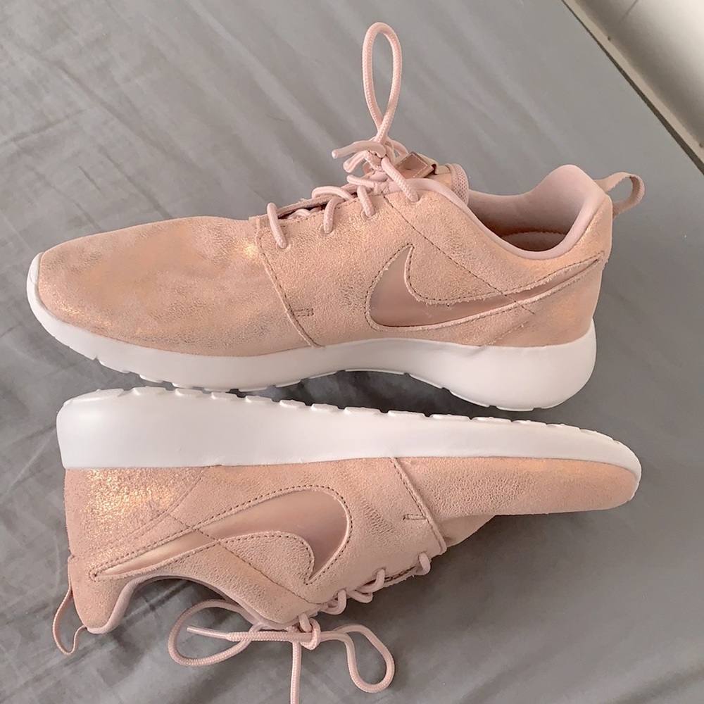 Rose gold nikes